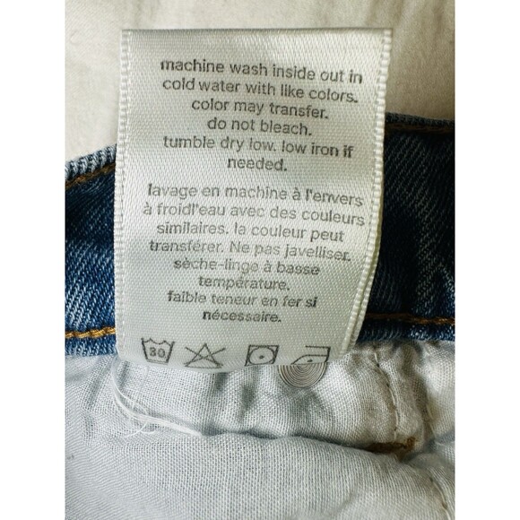 UNPUBLISHED Rae Wilshire High Rise Straight Blue Jeans Denim Women's 29 NWT - Picture 8 of 11